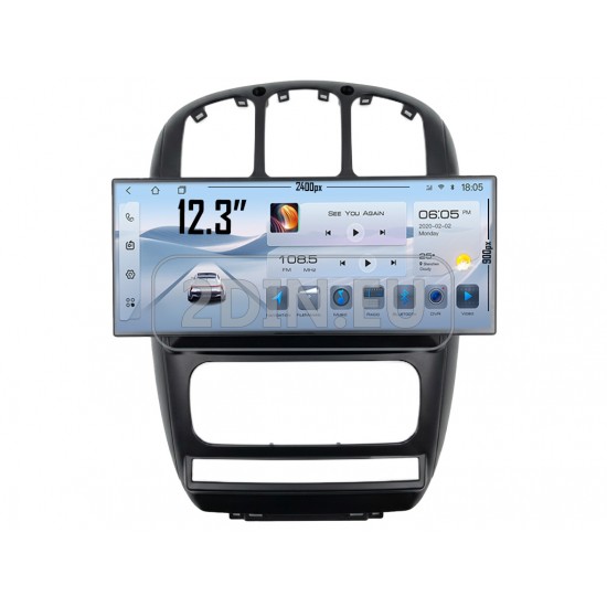 DODGE Caravan - 12.3" МУЛТИМЕДИЯ / Навигация android 16